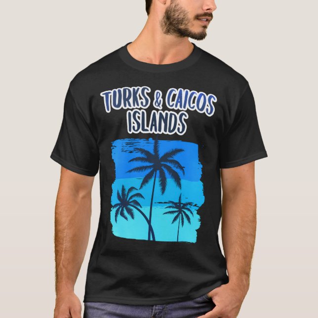Camiseta Ilhas Turcas e Caicos - Souvenir (Frente)