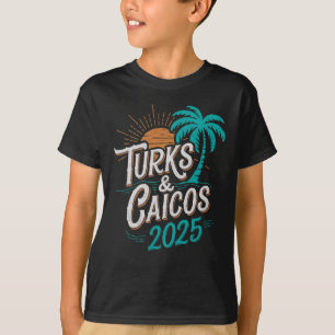 Camiseta Ilhas Turks Caicos 2025, Souvenirs de Vacation - U