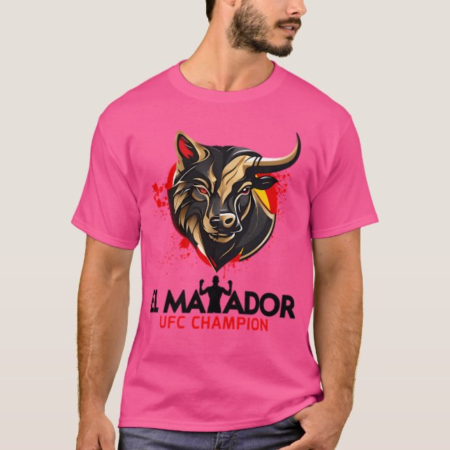 Camiseta Ilia Topuria El Matador (Frente)
