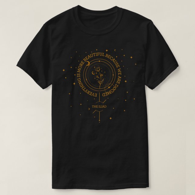 Camiseta Iliad Homer 7 (Frente do Design)