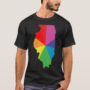 Camiseta IlIllinois primitivo de. angled.