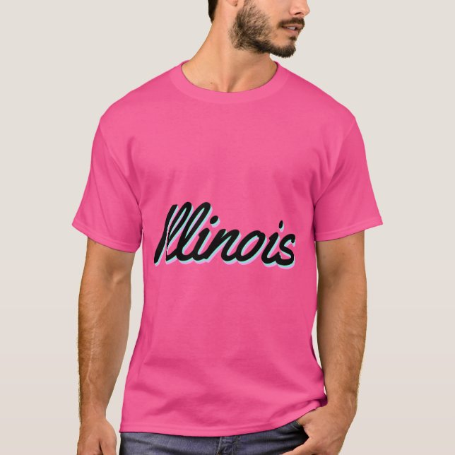 Camiseta Illinois 12 (Frente)