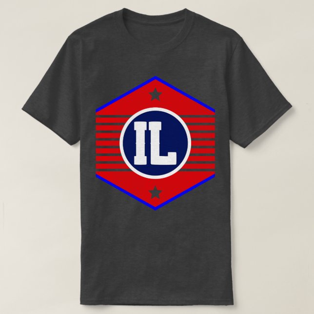 Camiseta Illinois 4 (Frente do Design)