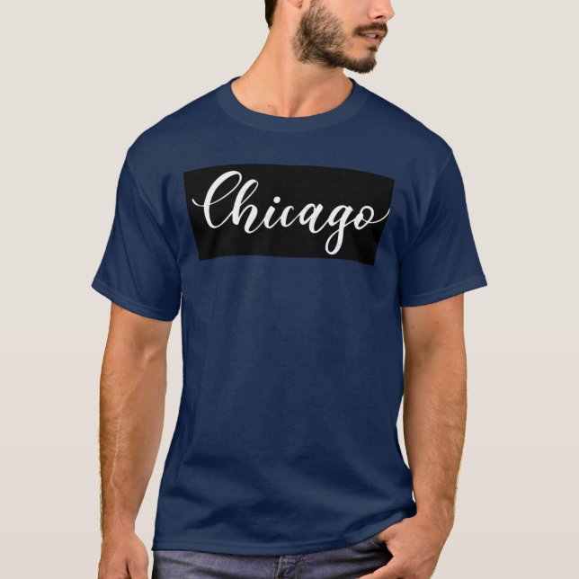 Camiseta Illinois Chicago Growing Chicago Illinois Raise (Frente)