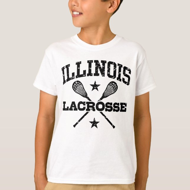 Camiseta Illinois Lacrosse (Frente)