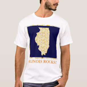 CAMISETA ILLINOIS ROCKS