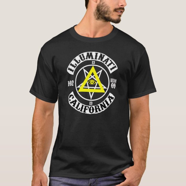 CAMISETA ILLUMINATI DE CALIF (Frente)