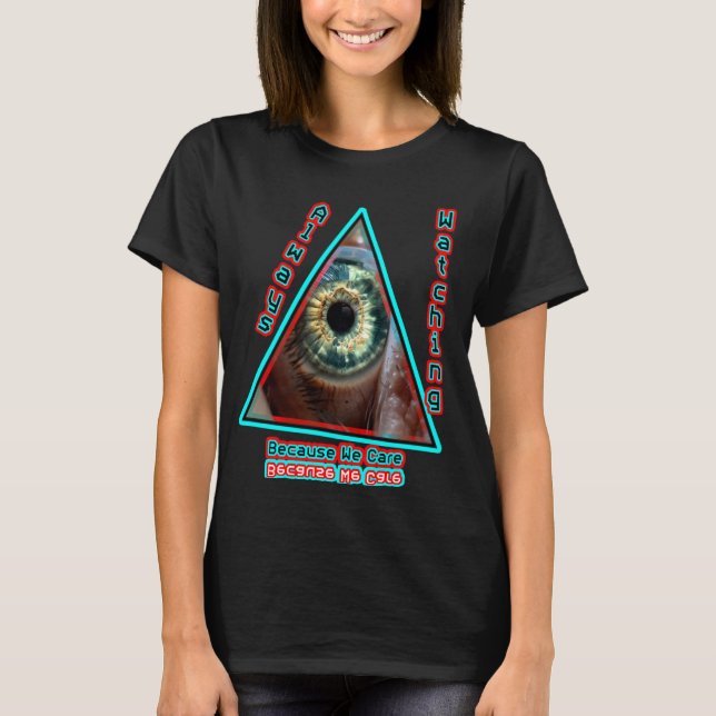 Camiseta Illuminati Está Assistindo (Frente)
