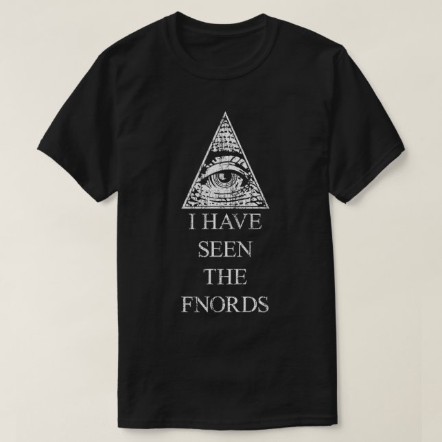Camiseta Illuminati Eye of Providence Viu os rondos (Frente do Design)