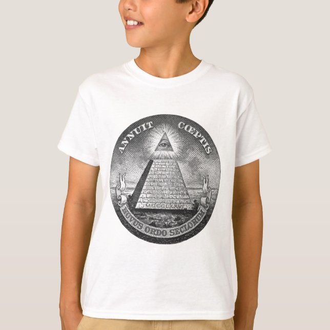 Camiseta Illuminati todo o olho de vista (Frente)