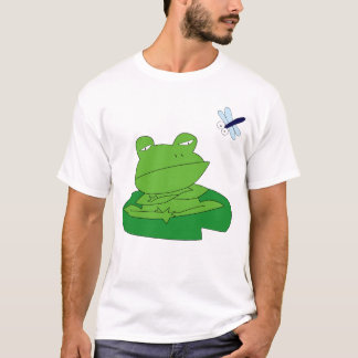 Camiseta Illustration of a thinking frog