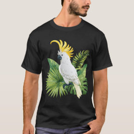 Camiseta Illustration of parrot cockatoo
