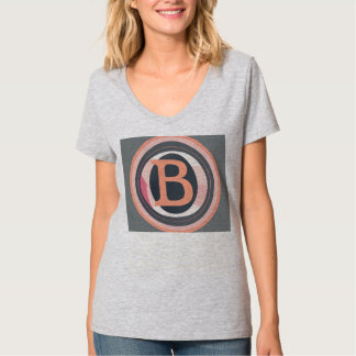 Camiseta Illustrational Logo With Bold B and Circular Emb