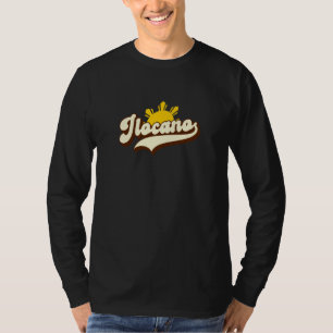 Camiseta Ilocano de Sangue Puro Sol Estilizado da Filipinas