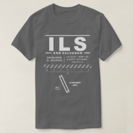 Camiseta Ilopango Aeroporto Internacional ILS T-Shirt