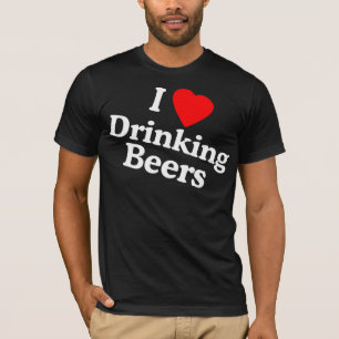 Camiseta ilovedrinkingbeers
