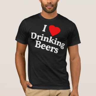 Camiseta ilovedrinkingbeers