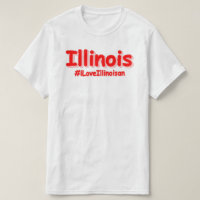 "#iLoveIllinoisan " Design bonito. Comprar Agora