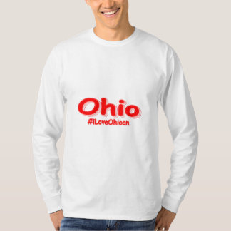 Camiseta "#iLoveOhioan" Design bonito. Comprar Agora