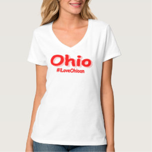 Camiseta "#iLoveOhioan" Design bonito. Comprar Agora