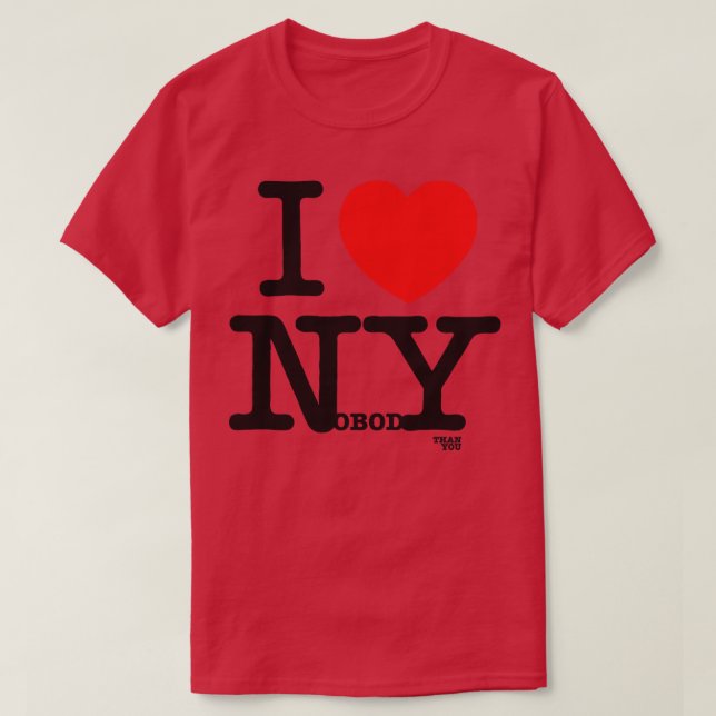 Camiseta ILoverNinguémQueVocê (Frente do Design)