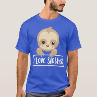 Camiseta Ilovesloths