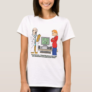 Camiseta Iluminação de Computadores