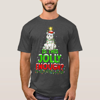Camiseta Iluminação de Natal É Este Urso Polar De Natal Ale