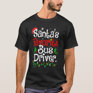 Camiseta Iluminação de Natal Favorito do Papai Noel Motoris
