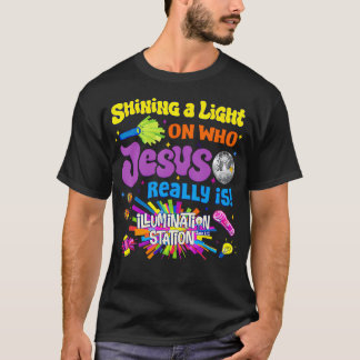 Camiseta Iluminação Estação Vbs 2026 Escola Bíblica de Féri