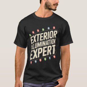 Camiseta Iluminação Exterior Especialista na Estação de Nat