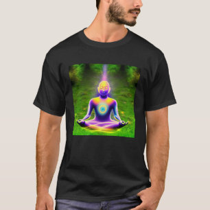 Camiseta Iluminação Meditação Espiritual Yoga Transcendente