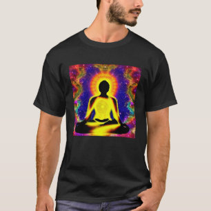 Camiseta Iluminação Meditativa Yoga Espiritual Transcendent