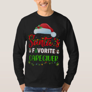 Camiseta Iluminação Natal Dos Papais noeis Do Xmas Favorito