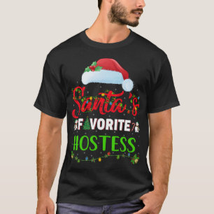 Camiseta Iluminação Natal Favorita dos Papais noeis Xmas Ho