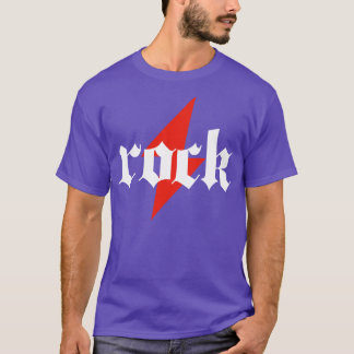 Camiseta iluminação rochosa