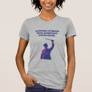 Camiseta Iluminando Mentes com Conhecimento Científico Desi