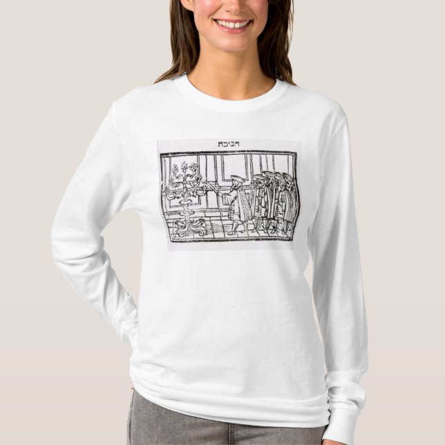 Camiseta Iluminando o Menorah (Frente)