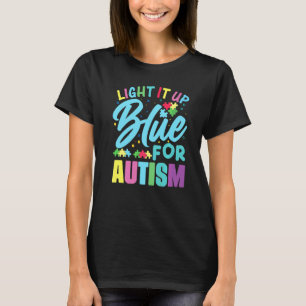 Camiseta Ilumine de Azul Pelo Autismo