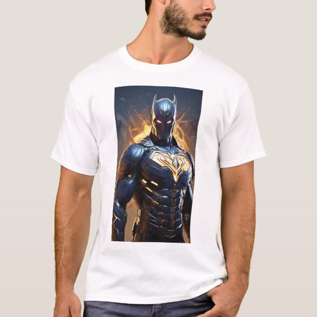 Camiseta Ilumine o seu lado heroico: Super herói (Frente)