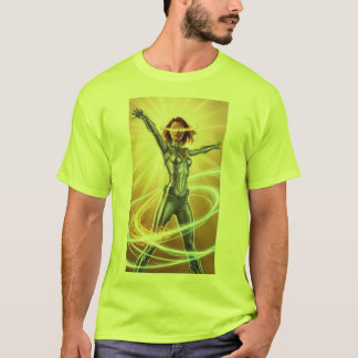 Camiseta Ilumine seu estilo: Manipulação Luz Super Herói