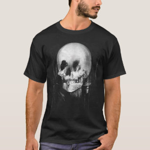 Camiseta Ilusão de crânio tudo é vaidade