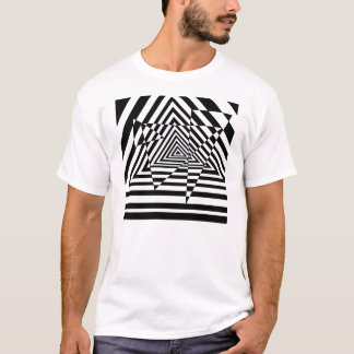 Camiseta Ilusão de tentativa do casino dos triângulos