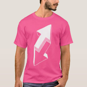 Camiseta Ilusão Óptica de Setas Confusas