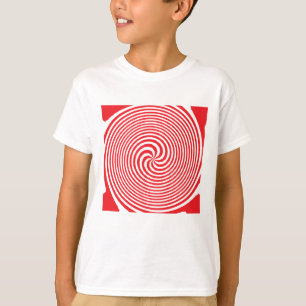 Camiseta Ilusão Óptica Padrão Abstrato