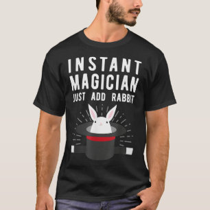 Camiseta Ilusionista Instantâneo Adicionar Rabbit