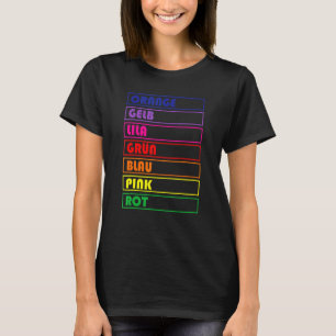 Camiseta Ilusionista Mágico de Cores Arco-Íris
