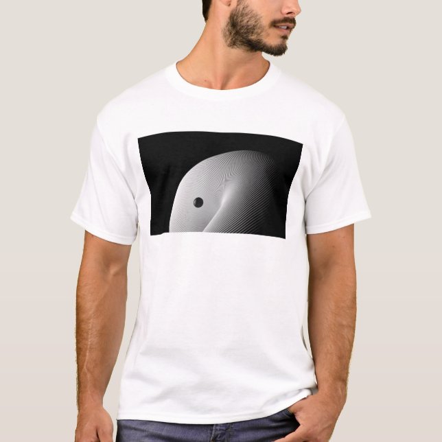 Camiseta Ilusões Espirais 3D Tee (Frente)