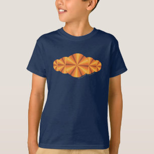 Camiseta Ilusões óticas - Camiseta-de-laranja e Camisa-de