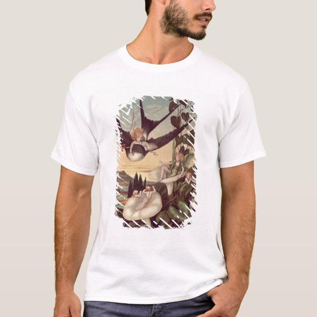 Camiseta Ilustração a "Thumbkinetta", pelo cristão de Hans (Frente)